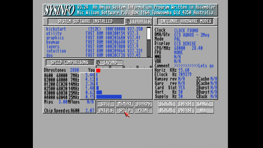 xT 28 Mhz 11 MB Turbokarte fr Amiga 600