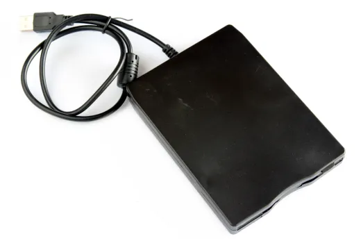 External USB 3.5-inch HD floppy disk drive