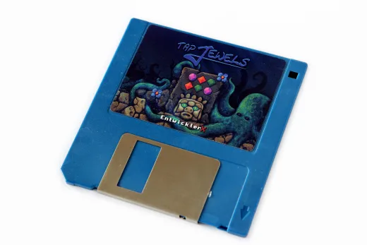 Tap Jewels - Classic Amiga floppy disc