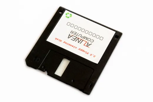 Reinigungsdiskette f�r Diskettenlaufwerke 3,5 Zoll