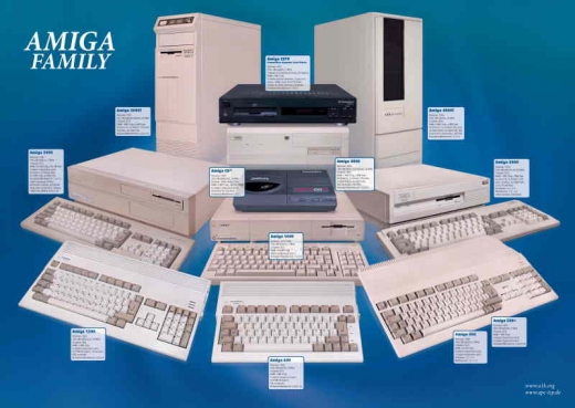 Amiga Family Poster