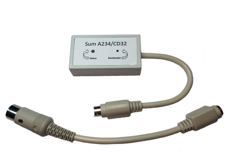 SUM A234, CD32 - USB Tastaturadapter fr Amiga 2k, 3k, 4K, CD32