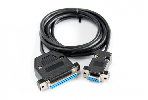 Null modem cable Amiga-PC