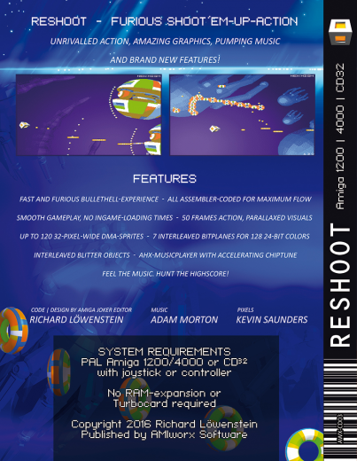 Reshoot Deluxe Edition Amiga CD