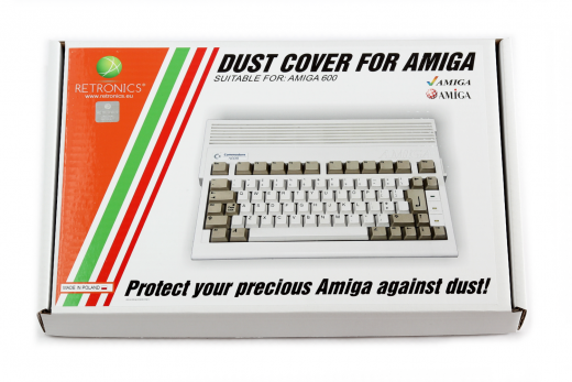 Transparente Staubschutzhaube fr Amiga 600