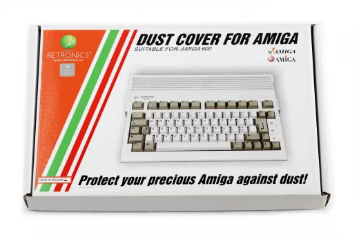 Transparente Staubschutzhaube f�r Amiga 600