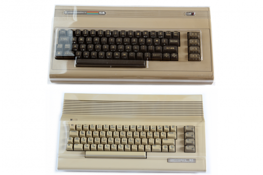 Transparent dust cover for C64 I / II