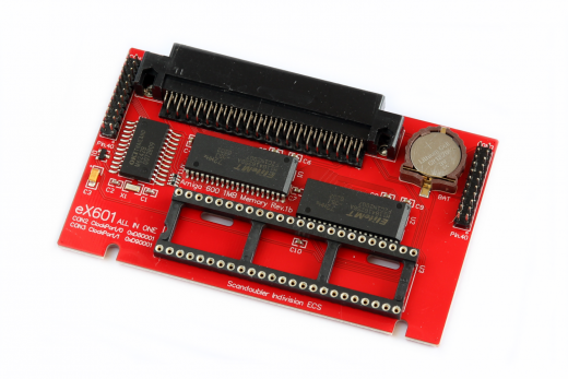 eX601n Chip-Ram Speichererweitererung für Amiga 600