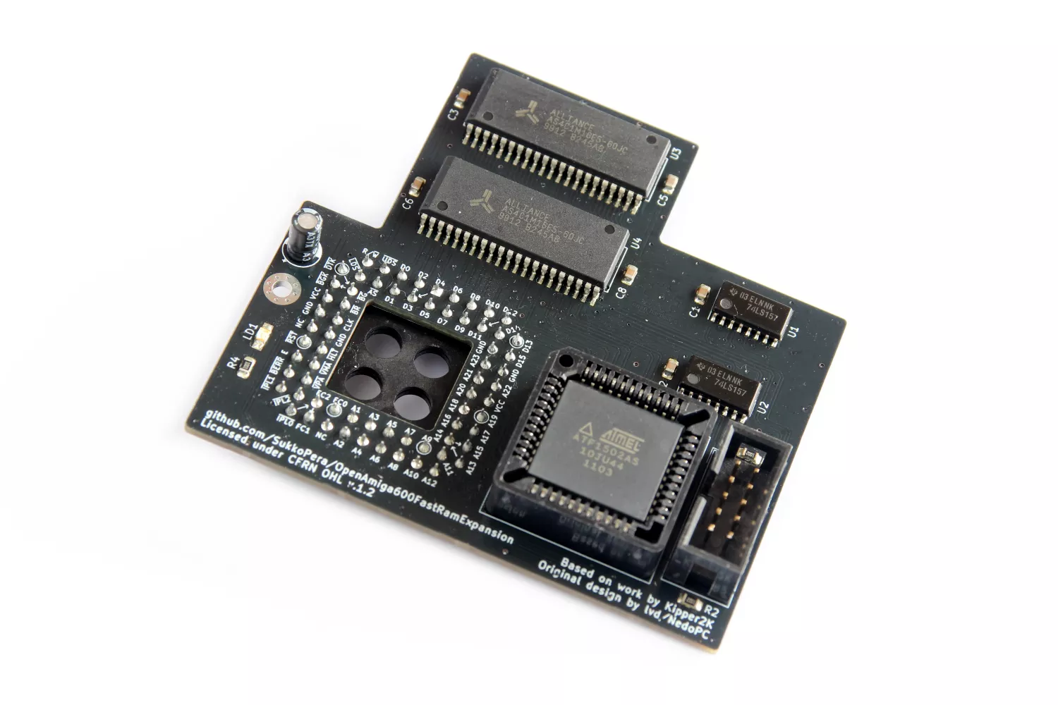 thumbnail image 2 of Amiga 600 1MB Chip RAM Memory Expansion With Real Time Clock – Amiga Kit MEMAMI600 (New) 2 of 6