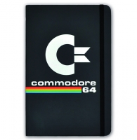 Commodore 64 - Notizbuch mit Gummiband A5
