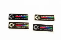Geh�useaufkleber "Commodore A4000" Varianten