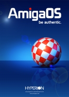 AmigaOS be authentic Poster